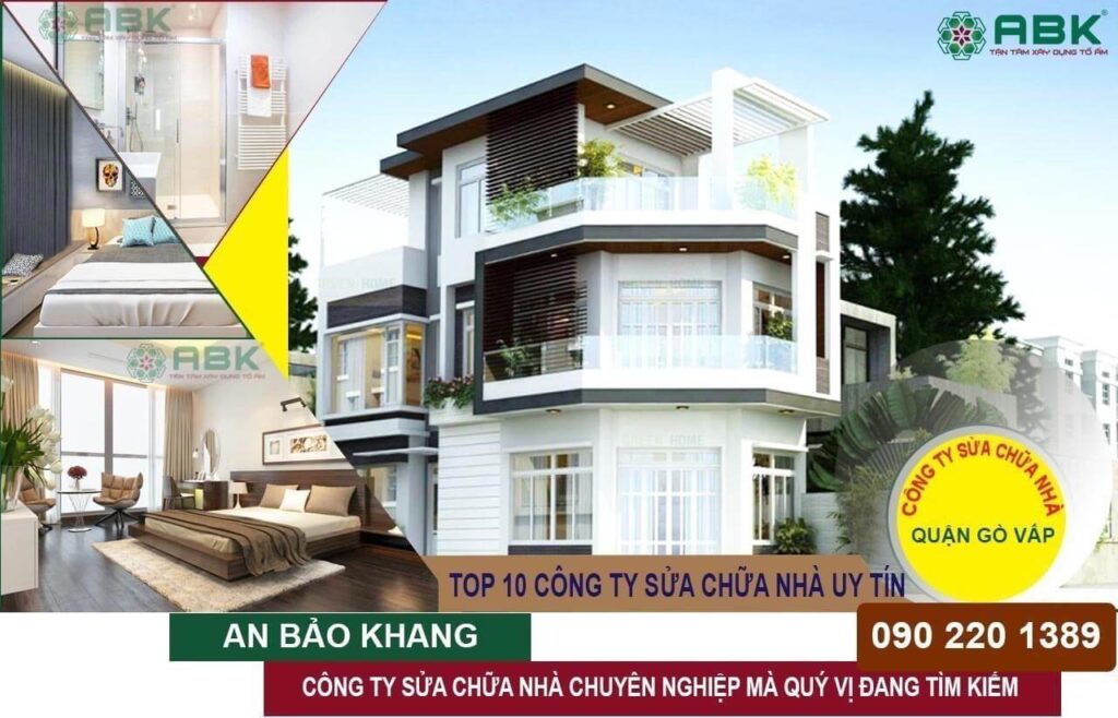 công ty sửa chữa nhà quận Gò Vấp