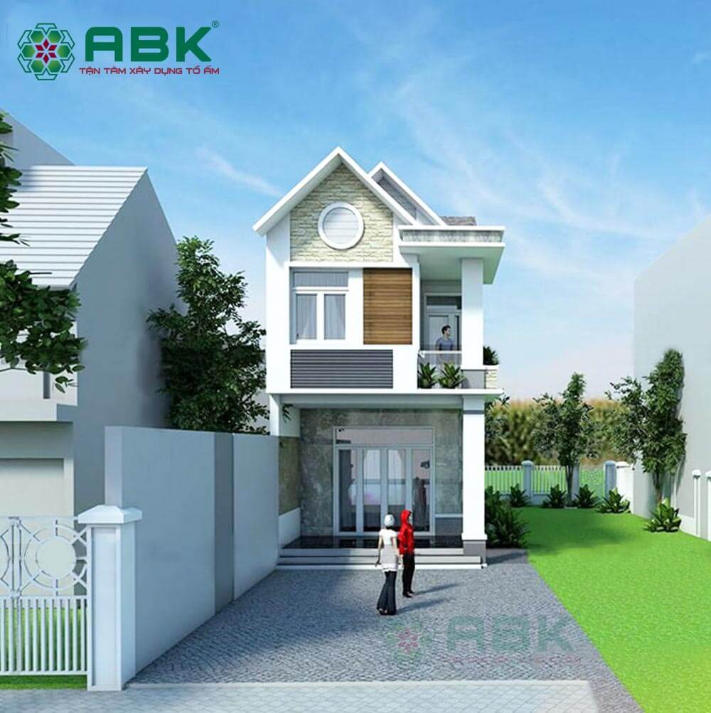 xây dựng nhà 2 tầng 80 m2
