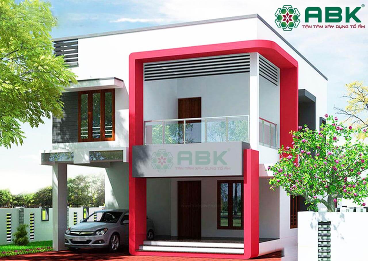 xây dựng nhà 2 tầng 50 m2