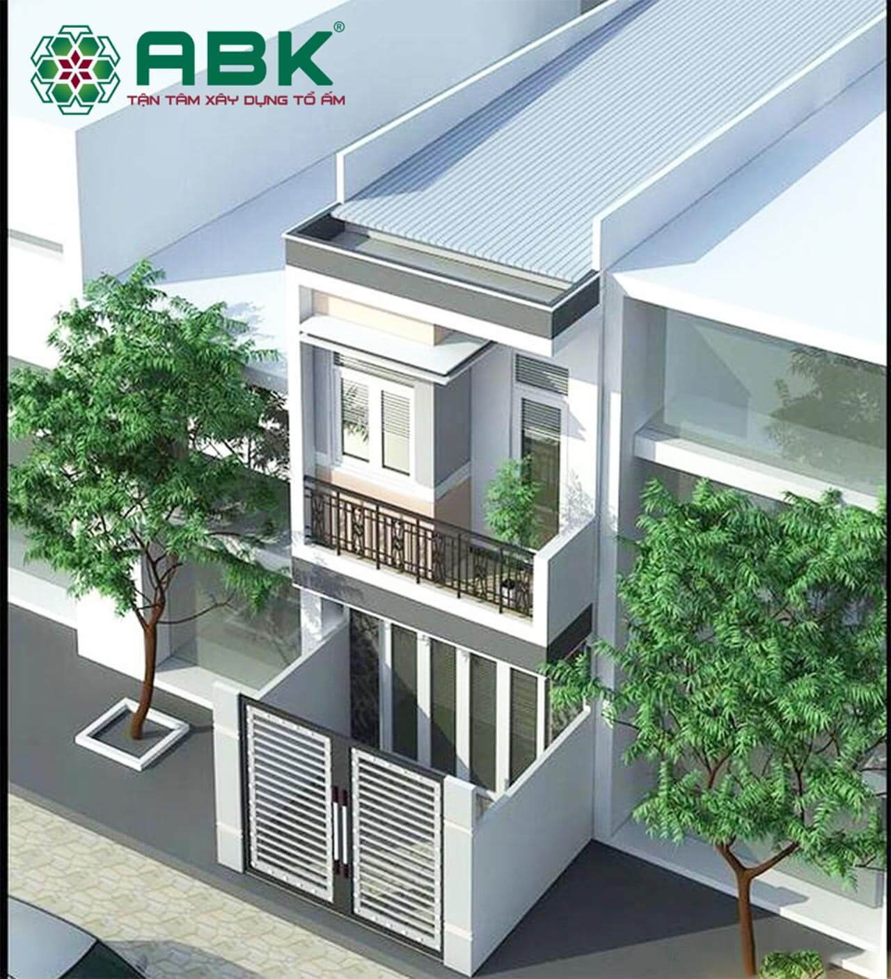 xây dựng nhà 2 tầng