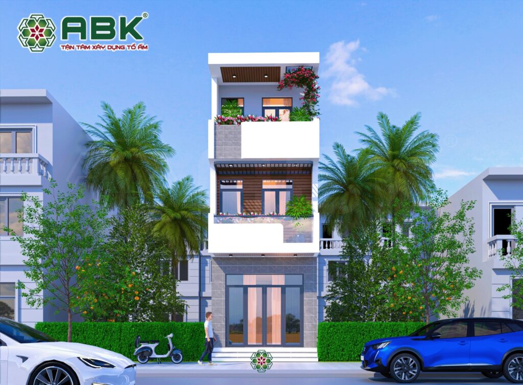 Dự toán chi phí xây nhà 3 tầng 110m2 - An Bảo Khang