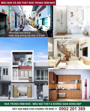 giá xây nhà trọn gói trong hẻm nhỏ