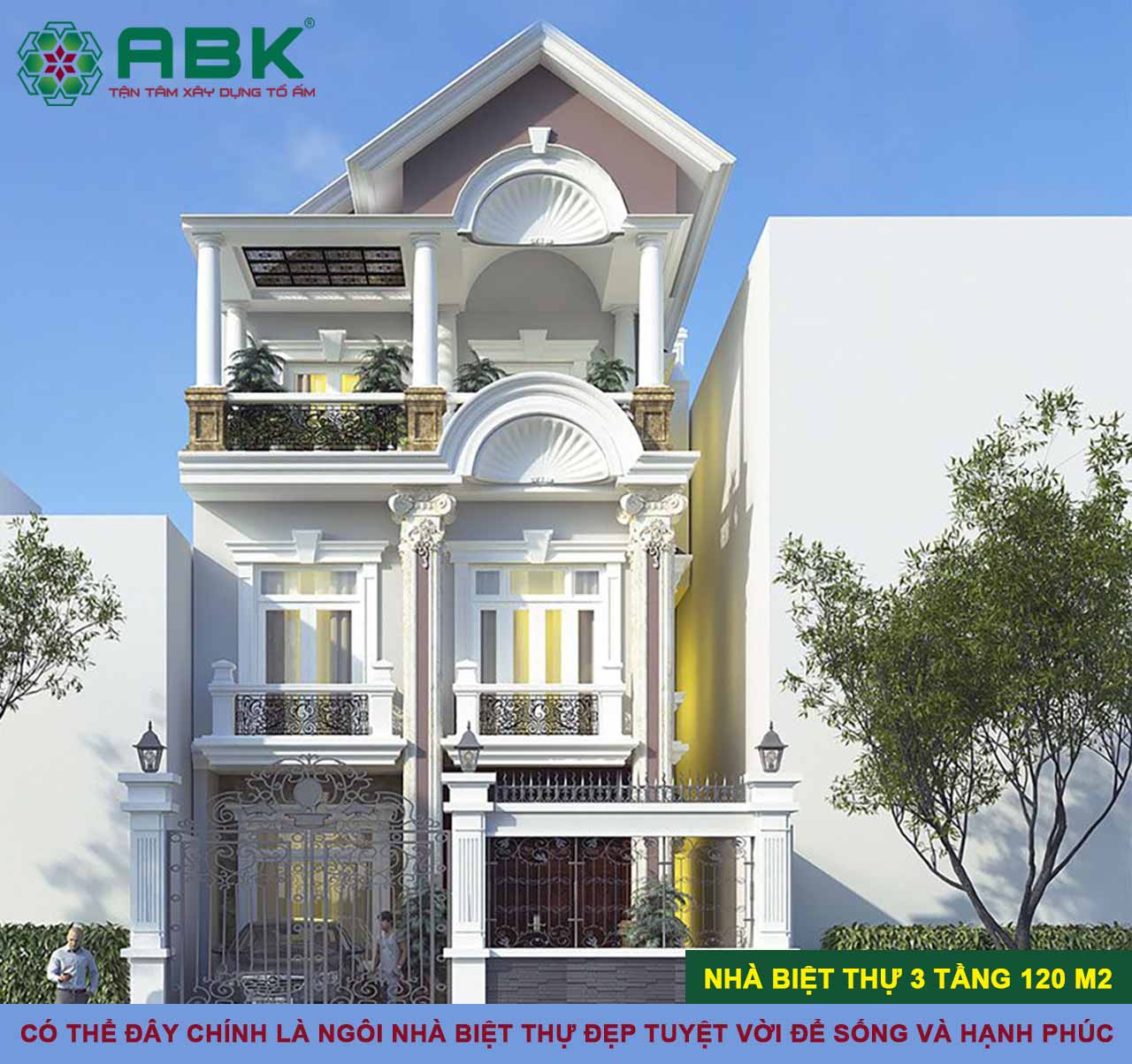 đơn giá thiết kế xây dựng nhà biệt thự