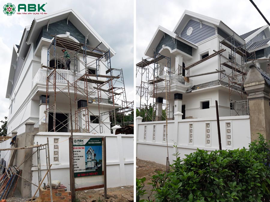Thi công hoàn thiện biệt thự