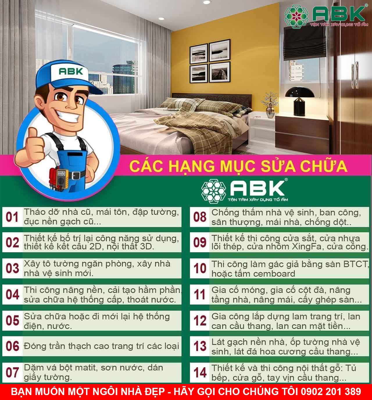 Sửa chữa nhà trọn gói