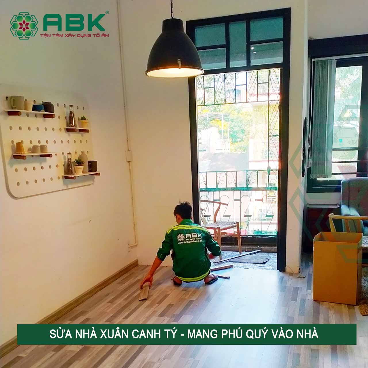 khởi công sửa chữa nhà chung cư