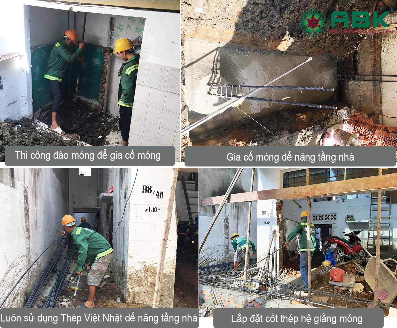 sửa nhà cấp 4 thành nhà 2 tầng