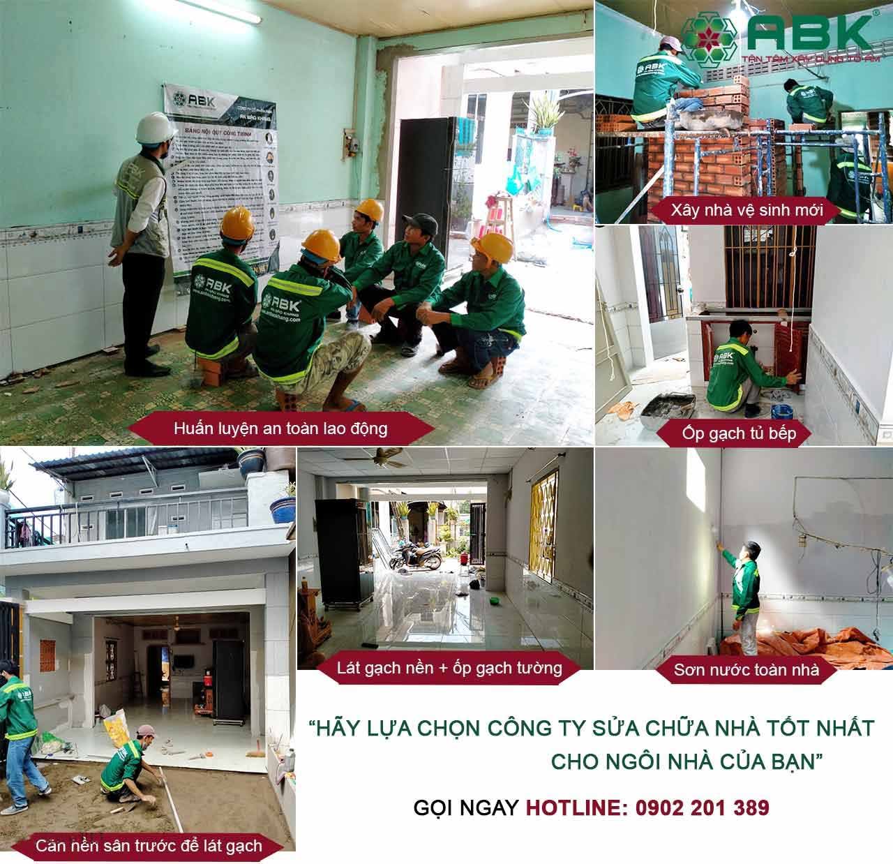 Khởi công sửa chữa nhà quận 9