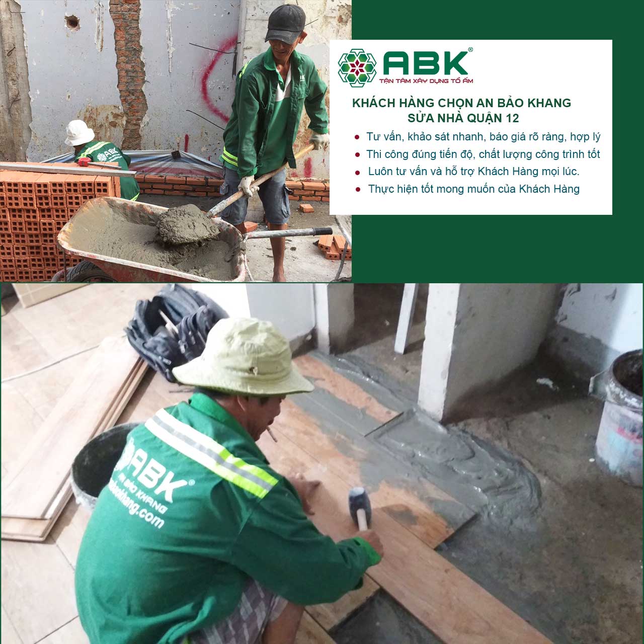sửa chữa nhà quận 12