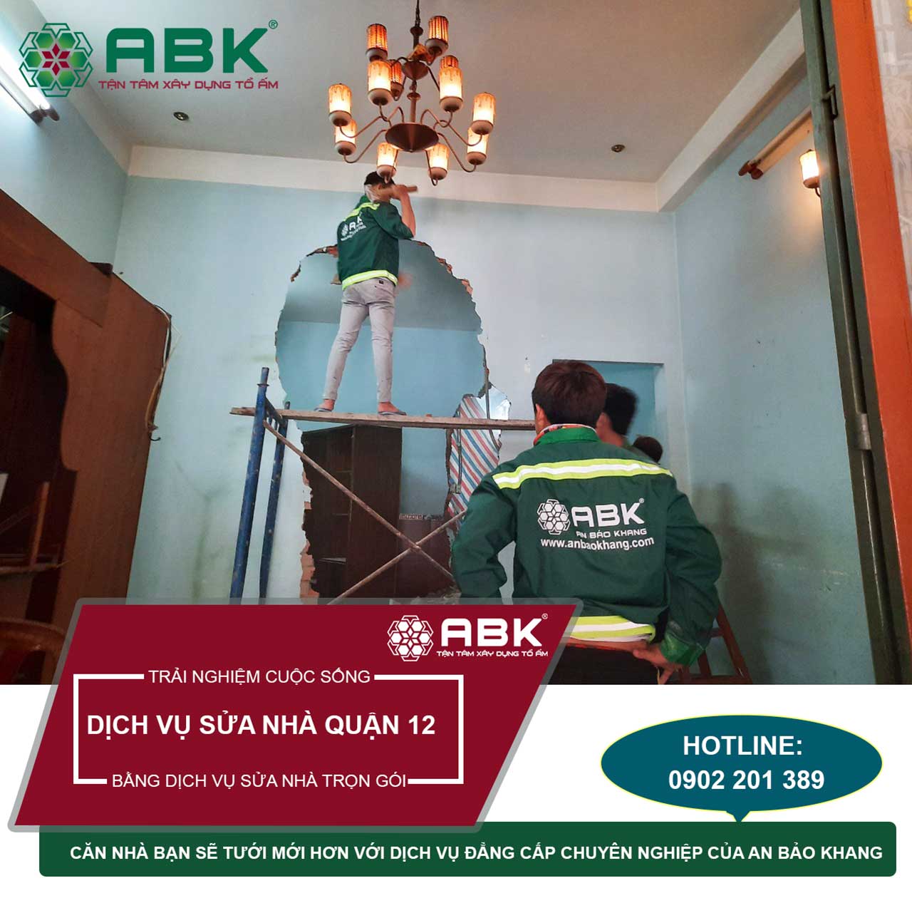 sửa chữa nhà quận 12