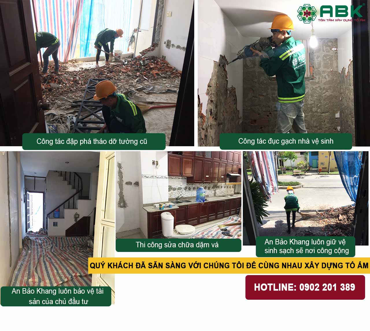 sửa chữa nhà 4 tầng quận 8