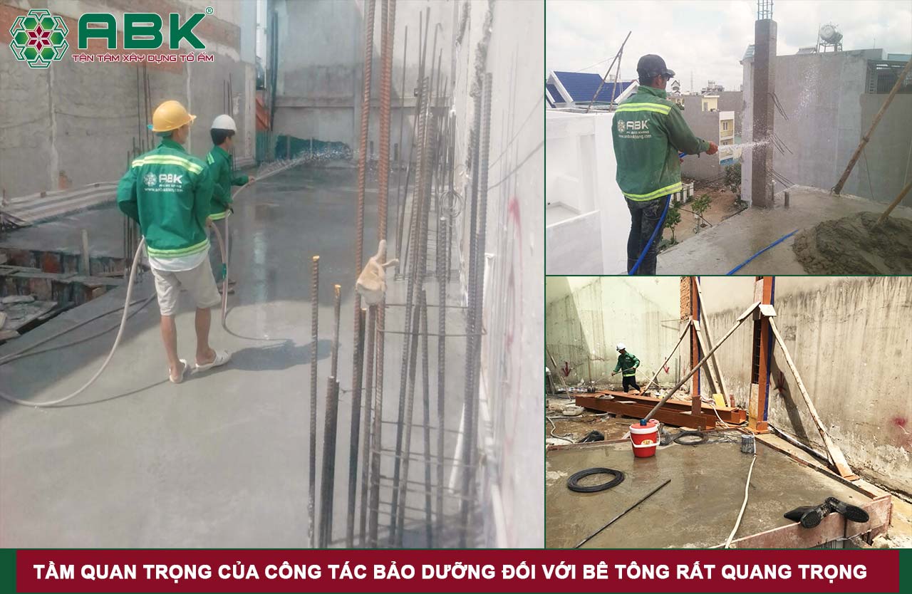 bảo dưỡng bê tông