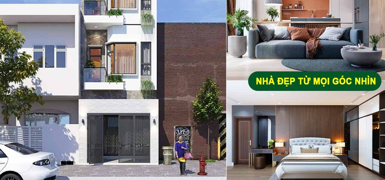 Xây nhà 4 tầng 90m2