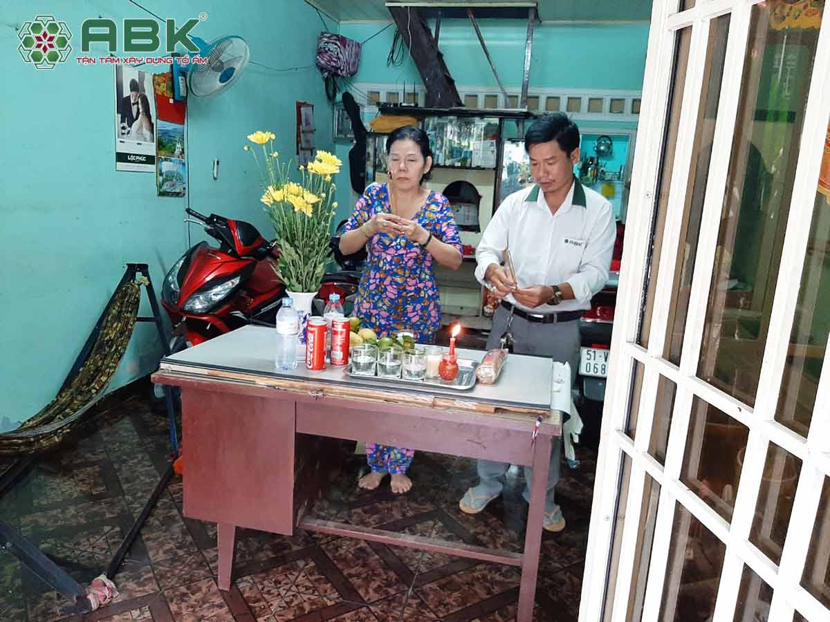 Thi công sửa nhà chị Phượng quận Gò Vấp