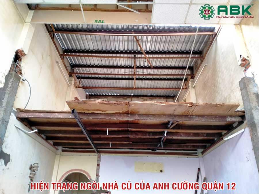Sửa chữa nhà ở anh Cường quận 12