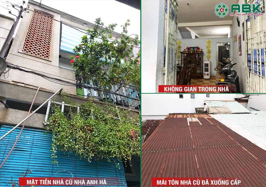 Thi công sửa nhà anh Hà quận 3