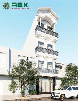 Mẫu nhà phố 4 tầng ms1