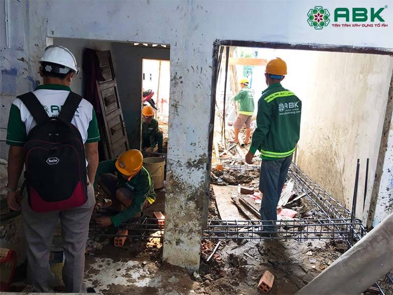 Sửa nhà anh Diệu quận 7