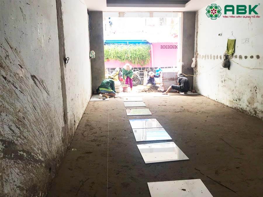 Thi công sửa nhà anh Hà quận 3