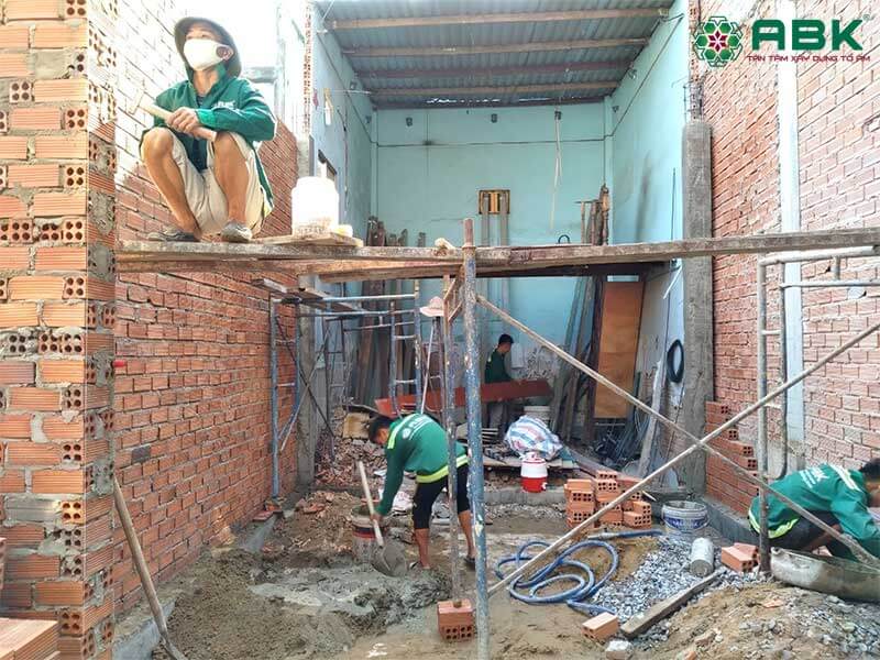 sửa nhà chị Hằng quận Thủ Đức