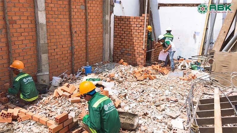 Sửa nhà anh Diệu quận 7