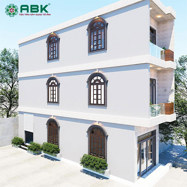Mẫu thiết kế nhà phố 3 tầng MS02