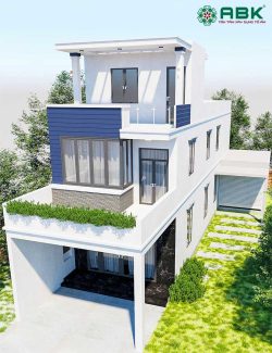 Mẫu thiết kế nhà phố 3 tầng MS03