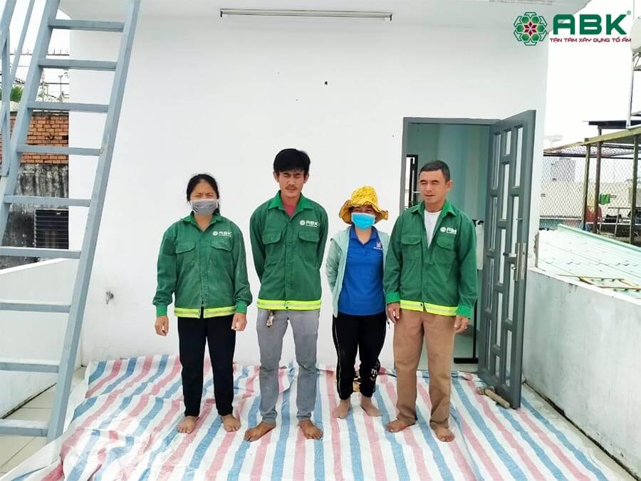 Khởi công sửa nhà anh Hiếu quận 8