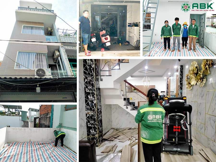 Khởi công sửa nhà anh Hiếu quận 8