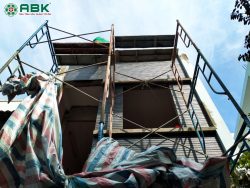 Thi công xây tô tầng thượng nhà anh Hiền Quận Thủ Đức