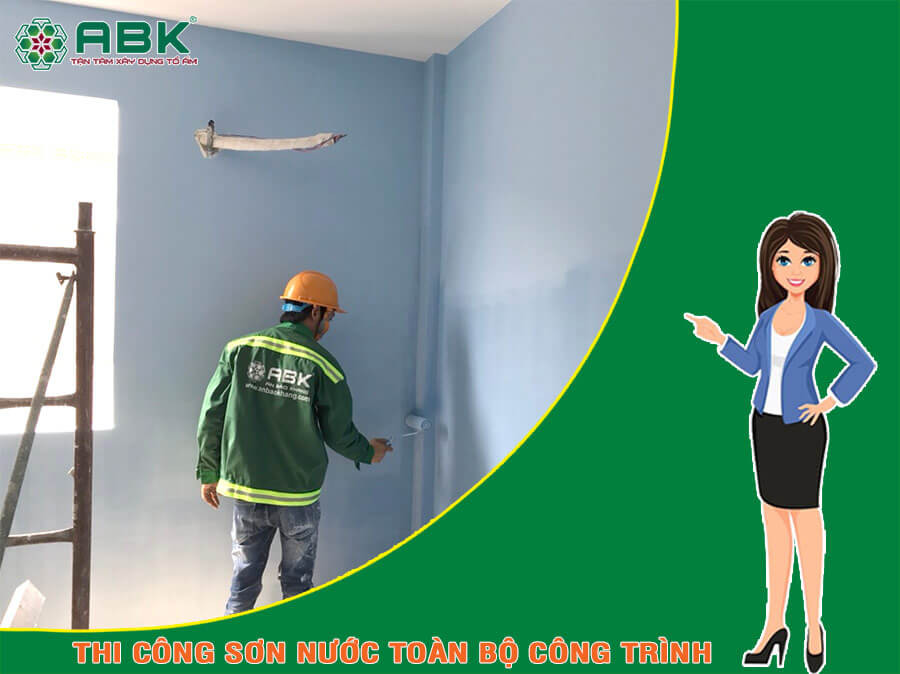 Thi công sửa chữa nhà anh Hưng quận 8