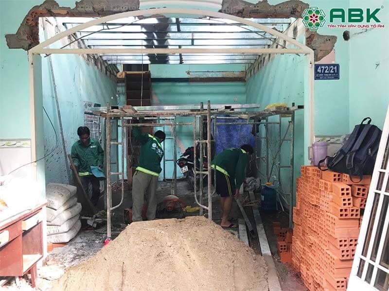 sửa nhà chị Phượng quận Gò Vấp