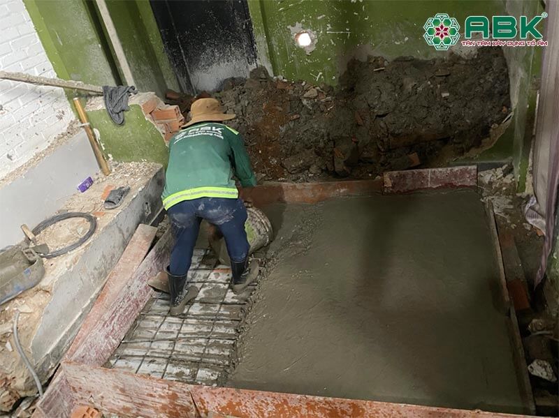 Khởi công sửa chữa nhà chị Hằng quận Tân Bình