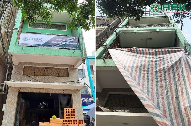 Khởi công sửa chữa nhà chị Hằng quận Tân Bình