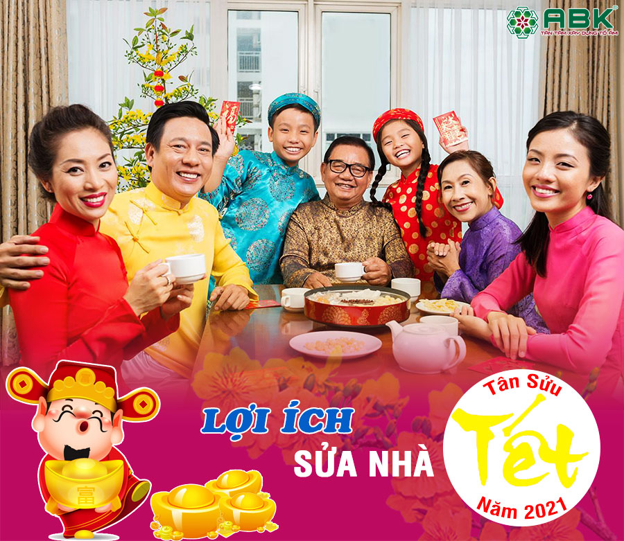 Sửa nhà đón Tết Tân Sửu 2021