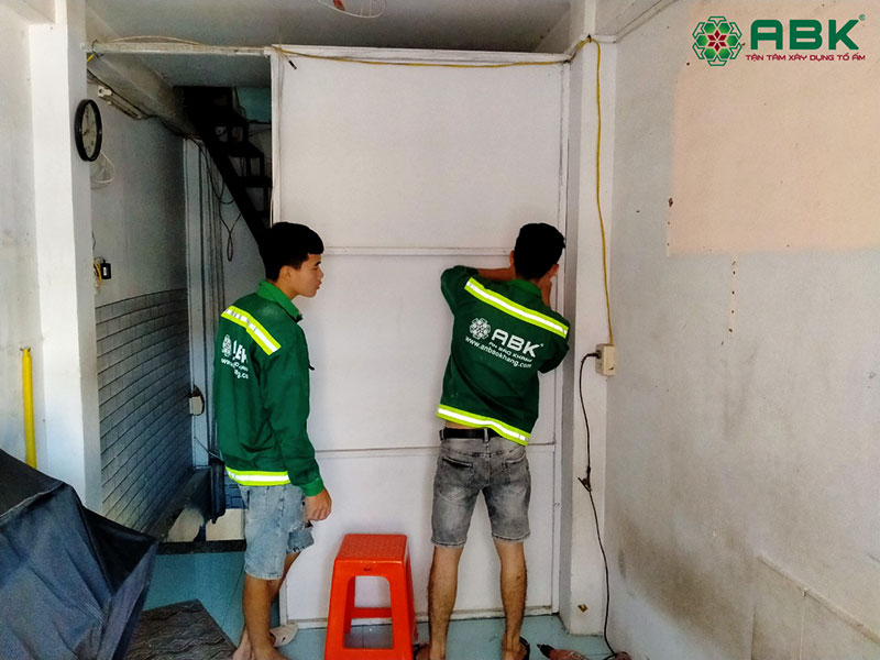 sửa nhà chị Thu quận Bình Thạnh