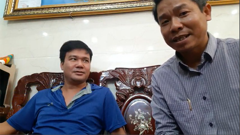 sửa nhà nâng tầng nhà anh Tiến