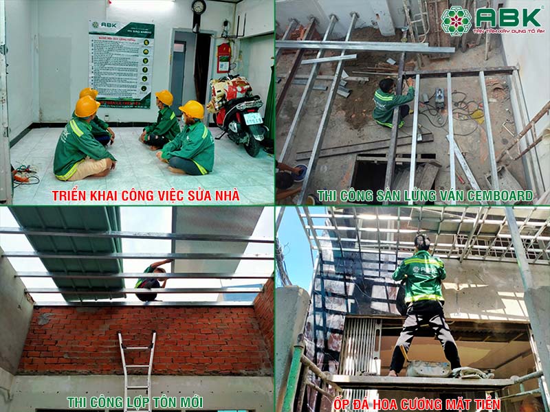 Sửa nhà anh Bảo quận 10