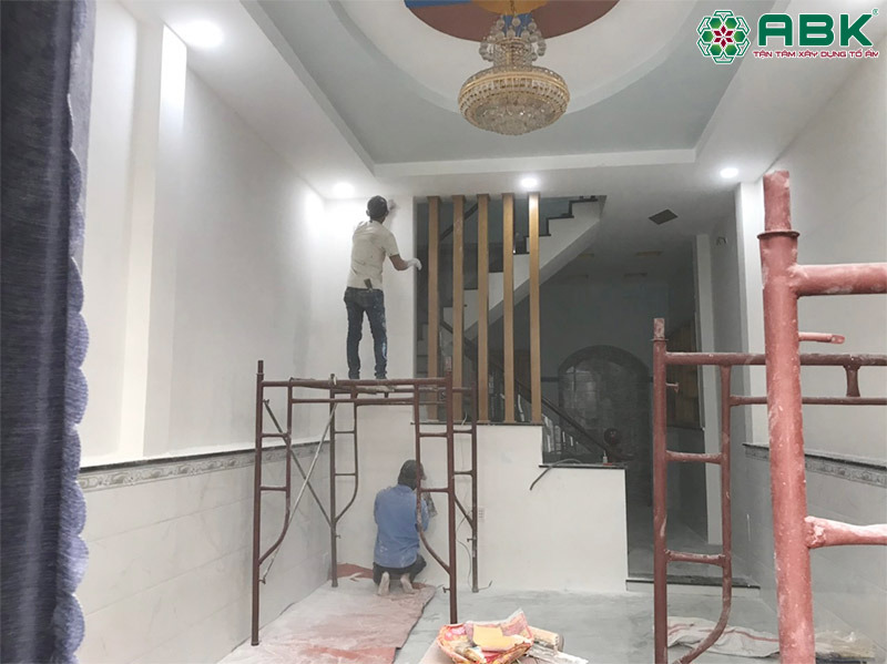 Sửa nhà anh Định tại phường Tân Chánh Hiệp, quận 12 