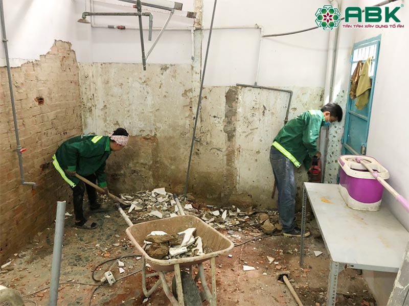 Sửa nhà quận Gò Vấp (sửa nhà anh Nhân) 