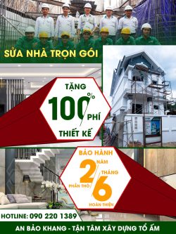 Công ty sửa chữa nhà trọn gói uy tín tại TPHCM - An Bảo Khang