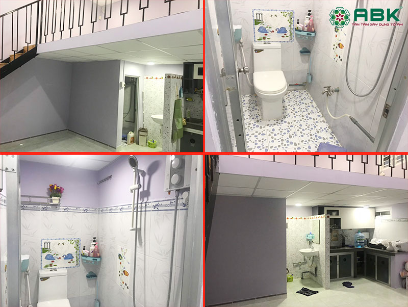 Hình ảnh hoàn thiện nội thất sau khi thi công sửa nhà