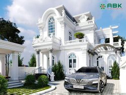 Mẫu biệt thự 2 tầng cổ điển - MS03