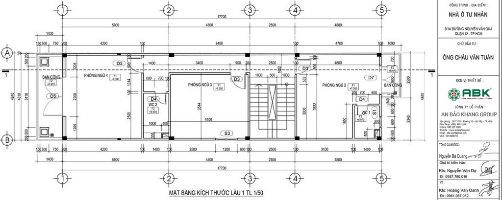 Đơn giá thiết kế xây dựng nhà phố