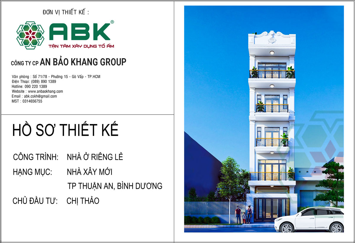 Bìa hồ sơ kỹ thuật được đóng thành bộ sau khi thiết kế xong