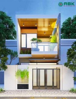 Mẫu thiết kế nhà phố 2 tầng MS02