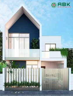 Mau thiet ke nha pho 2 tang MS10