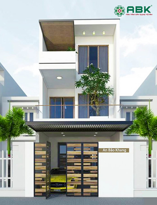 Mẫu thiết kế nhà phố 3 tầng