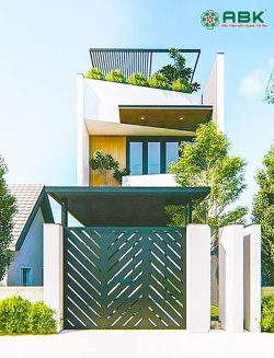 Mẫu thiết kế nhà phố 3 tầng MS26