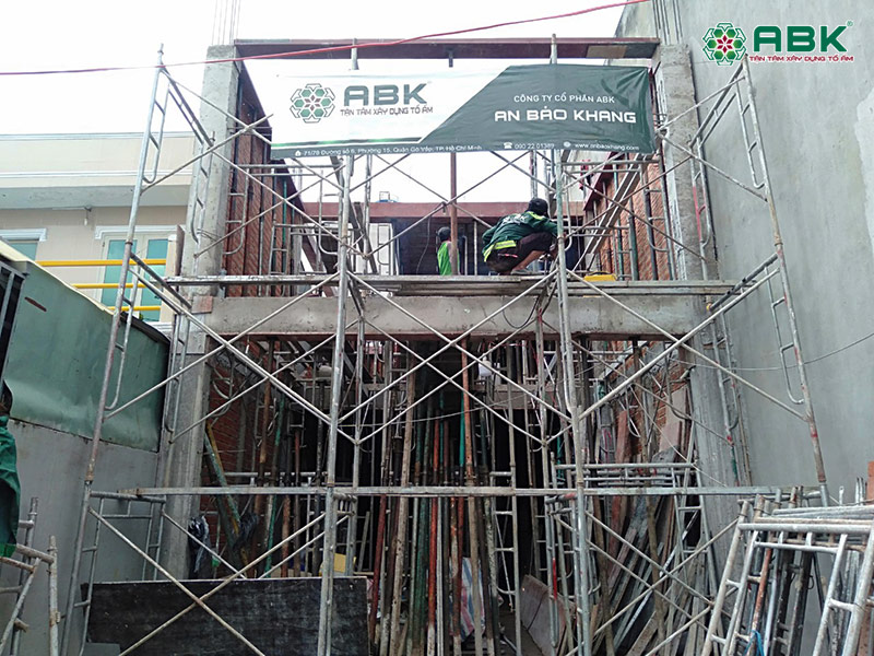 Bảng hiệu công ty xây dựng nhà